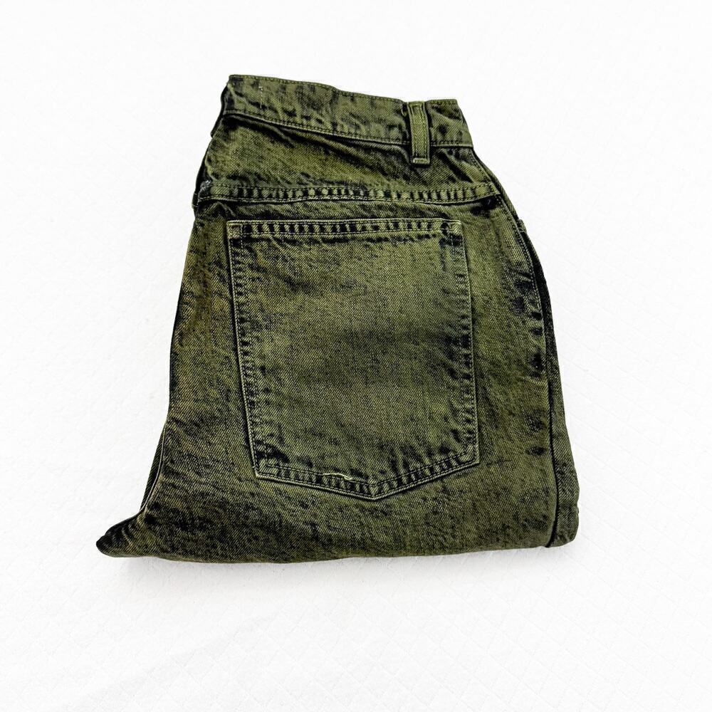 Rachel Comey Green Acid Wash Mom Pant Wide Leg Size 4